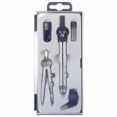 Готовальня BRAUBERG "Student Oxford", 5 предметов циркуль + кронциркуль, держатель, грифель, точилка, 210338 Готовальня BRAUBERG "Student Oxford", 5 предметов циркуль + кронциркуль, держатель, грифель, точилка, 210338