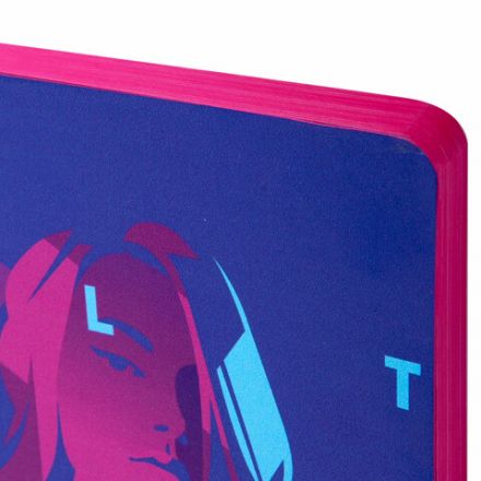 Ежедневник недатированный А5 (138х213 мм), BRAUBERG VISTA, под кожу, гибкий, 136 л., "Ultraviolet", 111990