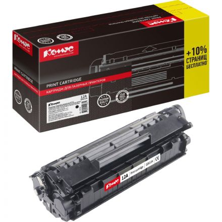 Картридж лазерный Комус 12A Q2612A чер. для НРM1005/1010/1012/1015(2200стр)