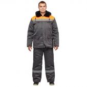 Костюм рабочий зимний муж з35-КПК сер/оранж ( 60-62) 194-200 (Арсенал-СП) Костюм рабочий зимний муж з35-КПК сер/оранж ( 60-62) 194-200 (Арсенал-СП)