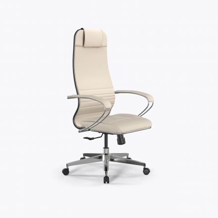 Кресло ErgoLife Set 6/подл.116/осн.Synchro 004 Молочный Кресло ErgoLife Set 6/подл.116/осн.Synchro 004 Молочный