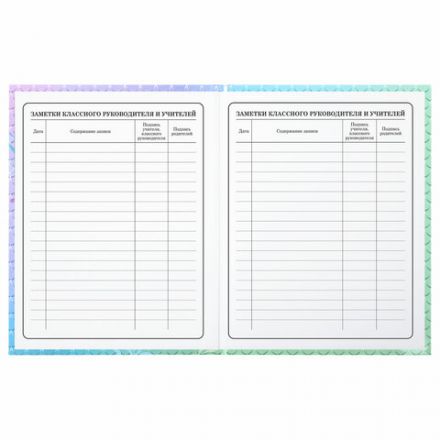 Дневник 1-4 класс 48 л., твердый, ЮНЛАНДИЯ, глянцевая ламинация, с подсказом, "Русалочка", 106824