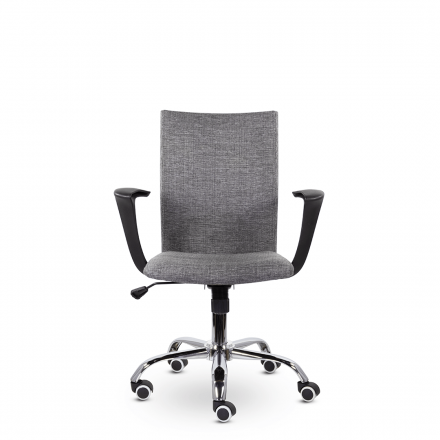 Кресло М-902 Бэрри хром Ср Moderno 02 (Серый) Кресло М-902 Бэрри хром Ср Moderno 02 (Серый)