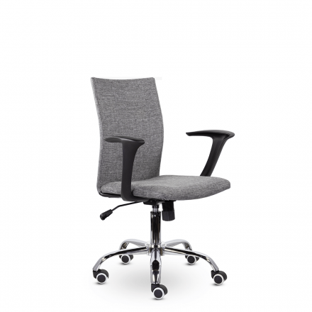 Кресло М-902 Бэрри хром Ср Moderno 02 (Серый) Кресло М-902 Бэрри хром Ср Moderno 02 (Серый)