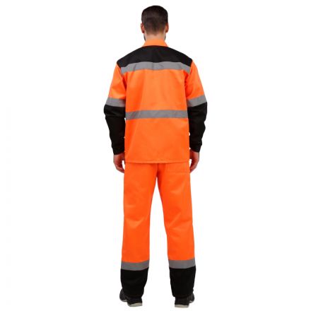 Костюм летний муж. лд01-КПК оранж./черн. (р.56-58) 170-176 Костюм летний муж. лд01-КПК оранж./черн. (р.56-58) 170-176