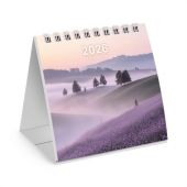 Календарь-домик настольный на гребне, 2026 г., BRAUBERG, 101х101 мм, "Пейзаж", 117276 Календарь-домик настольный на гребне, 2026 г., BRAUBERG, 101х101 мм, "Пейзаж", 117276