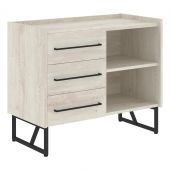 Тумба сервисная LSC-3D.A Сосна Эдмонт/Черный 904х445х750 LOFTIS