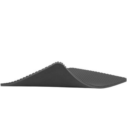 Коврик EVA / ЭВА универсальный 35х45 см ячеистый (СОТЫ) применим для сушки посуды, кухни, ванной, животных, цвет СЕРЫЙ, LAIMA, 608712