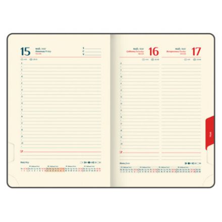 Ежедневник датированный 2026 А5 148х218 мм, GALANT "CombiContract", под кожу, коричневый, 117487 Ежедневник датированный 2026 А5 148х218 мм, GALANT "CombiContract", под кожу, коричневый, 117487