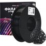 Пластик филамент Crown Micro CM-FILPLA002B PLA 1.75 1кг чёрный