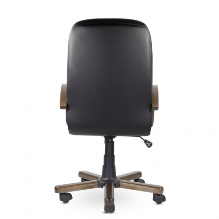 Кресло Комо В дерево D8 (темный орех) S-0401 (черный) Кресло Комо В дерево D8 (темный орех) S-0401 (черный)