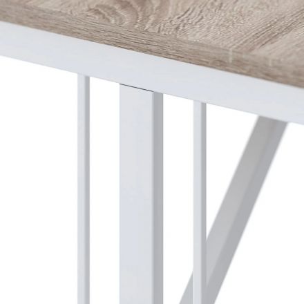 Брифинг Комус Мебель К-Loft Director 241B001 1200х800х752 сонома темн/белый