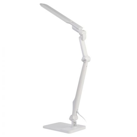 Светильник настольный  ЭРА NLED-497-12W-W светодиодный на струбцине, белый