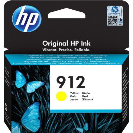 Картридж струйный HP 912 3YL79AE жел. для OfficeJet 801x/802x