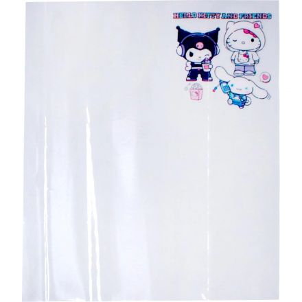 Набор обложек для тетрадей Hello Kitty, 10 шт., 213x350, 100 мкм.76823 Набор обложек для тетрадей Hello Kitty, 10 шт., 213x350, 100 мкм.76823