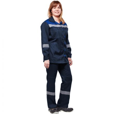 Костюм рабочий летний жен. л20-КБР син/вас (р.40-42) 170-176 Костюм рабочий летний жен. л20-КБР син/вас (р.40-42) 170-176