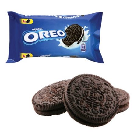 Печенье OREO (Орео) шоколадное, начинка из ванильного крема, 38 г, 54804 Печенье OREO (Орео) шоколадное, начинка из ванильного крема, 38 г, 54804