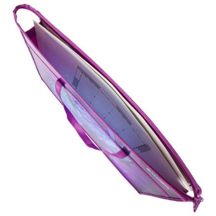 Папка для рисунков и чертежей с ручками BRAUBERG А3, пластик, молния сверху, "Melody", 228201 Папка для рисунков и чертежей с ручками BRAUBERG А3, пластик, молния сверху, "Melody", 228201