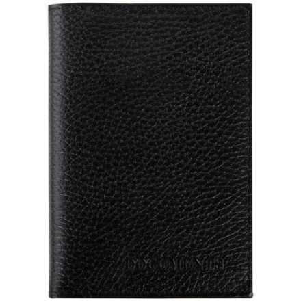 Обложка для автодокументов и паспорта натуральная кожа флоттер, "DOCUMENTS", черная, BRAUBERG 238193 Обложка для автодокументов и паспорта натуральная кожа флоттер, "DOCUMENTS", черная, BRAUBERG 238193