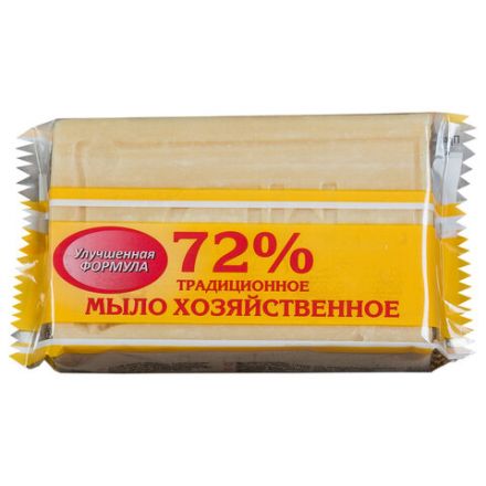 Мыло хозяйственное 72%, 200 г (Меридиан) "Традиционное", в упаковке, МИНПРОМТОРГ Мыло хозяйственное 72%, 200 г (Меридиан) "Традиционное", в упаковке, МИНПРОМТОРГ