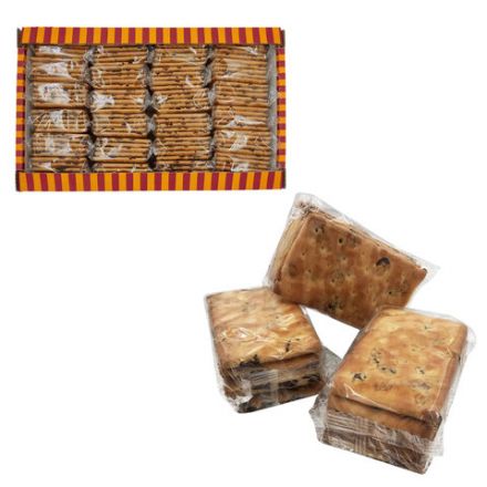 Печенье затяжное СЕМЕЙКА ОЗБИ с изюмом, яблоком и корицей 1,6 кг, по 5 шт. в индивидуальной упаковке, 1468 Печенье затяжное СЕМЕЙКА ОЗБИ с изюмом, яблоком и корицей 1,6 кг, по 5 шт. в индивидуальной упаковке, 1468