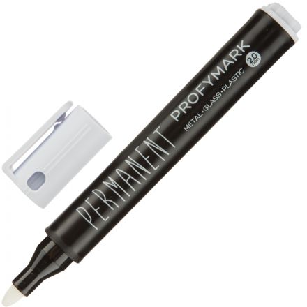 Маркер перманентный Bruno Visconti PROFYMARK , БЕЛЫЙ 22-0135 Маркер перманентный Bruno Visconti PROFYMARK , БЕЛЫЙ 22-0135