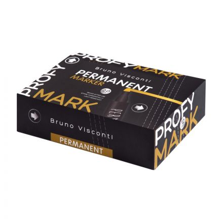 Маркер перманентный Bruno Visconti PROFYMARK , БЕЛЫЙ 22-0135 Маркер перманентный Bruno Visconti PROFYMARK , БЕЛЫЙ 22-0135