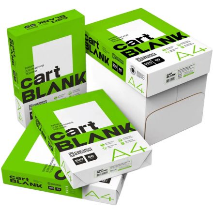 Бумага Cartblank (А4, марка С, 80 г/кв.м, 500 л) Бумага Cartblank (А4, марка С, 80 г/кв.м, 500 л)