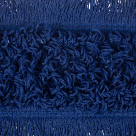 Насадка МОП плоский 40х13см ухо+карман хлопок синий CN3065