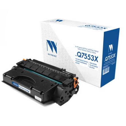 Картридж лазерный NV PRINT (NV-Q7553X) для HP LaserJet 2015/2015n/2014 и другие, ресурс 7000 стр.