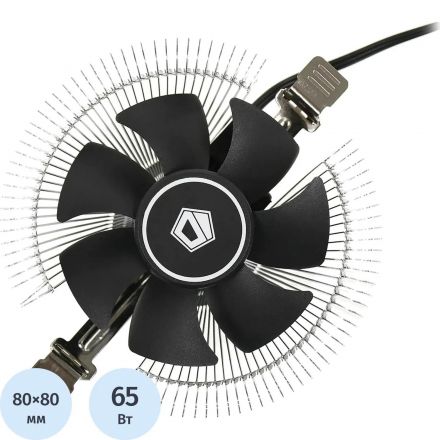 Кулер ID-Cooling DK-01S Soc-AM5/AM4/1151/1200/1700 черный 3-pin 24dB 65Вт Кулер ID-Cooling DK-01S Soc-AM5/AM4/1151/1200/1700 черный 3-pin 24dB 65Вт