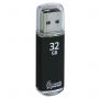 Флеш-диск 32 GB, SMARTBUY V-Cut, USB 2.0, металлический корпус, черный, SB32GBVC-K Флеш-диск 32 GB, SMARTBUY V-Cut, USB 2.0, металлический корпус, черный, SB32GBVC-K