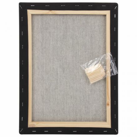 Холст на подрамнике черный BRAUBERG ART CLASSIC, 30х40см, 380г/м, хлопок, мелкое зерно, 191650 Холст на подрамнике черный BRAUBERG ART CLASSIC, 30х40см, 380г/м, хлопок, мелкое зерно, 191650