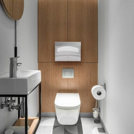 Диспенсер для покрытий на унитаз LAIMA PROFESSIONAL INOX, (V1) 1/2, нержавеющая сталь, матовый, 605702 Диспенсер для покрытий на унитаз LAIMA PROFESSIONAL INOX, (V1) 1/2, нержавеющая сталь, матовый, 605702