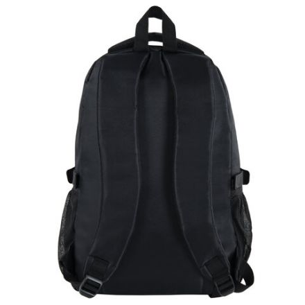 Рюкзак BRAUBERG HIGH SCHOOL универсальный, 3 отделения, "Карбон", черный, 46х31х18 см, 270758