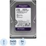 Жесткий диск Western Digital Purple 2 TB, SATA, 5400rpm, 64 MB(WD23PURZ)