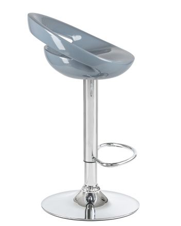 Стул барный DOBRIN DISCO, серый Стул барный DOBRIN DISCO, серый