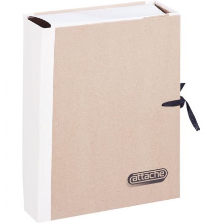 Папка архивная крафт/коленкор ATTACHE 5см 4 зав. Папка архивная крафт/коленкор ATTACHE 5см 4 зав.