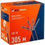 Кабель BigTech BT-CECR-009 медь UTP 4 пары, кат.5e AWG24 LSZH 305м оранж Кабель BigTech BT-CECR-009 медь UTP 4 пары, кат.5e AWG24 LSZH 305м оранж
