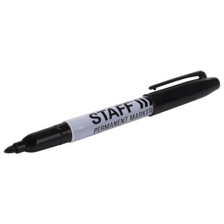 Маркеры перманентные STAFF EVERYDAY PM-233, НАБОР 4 ЦВЕТА, круглый наконечник 2,5 мм, 151237 Маркеры перманентные STAFF EVERYDAY PM-233, НАБОР 4 ЦВЕТА, круглый наконечник 2,5 мм, 151237