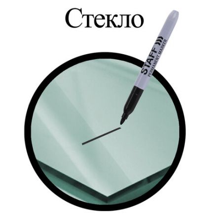 Маркеры перманентные STAFF EVERYDAY PM-233, НАБОР 4 ЦВЕТА, круглый наконечник 2,5 мм, 151237 Маркеры перманентные STAFF EVERYDAY PM-233, НАБОР 4 ЦВЕТА, круглый наконечник 2,5 мм, 151237