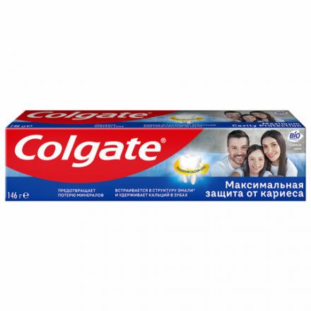 Зубная паста 100 мл COLGATE "Свежая мята", защита от кариеса, с фторидом и кальцием, 7891024149102 Зубная паста 100 мл COLGATE "Свежая мята", защита от кариеса, с фторидом и кальцием, 7891024149102