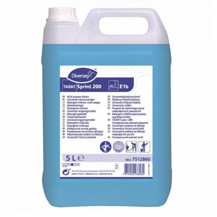 Профхим интерьер д/уборки-поверхн спирт+ПАВ Diversey/TASKI Sprint 200, 5л Профхим интерьер д/уборки-поверхн спирт+ПАВ Diversey/TASKI Sprint 200, 5л