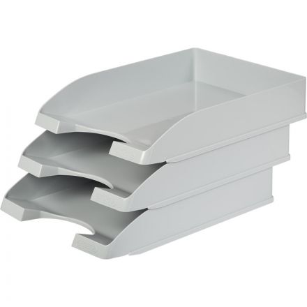 Лоток горизонтальный Attache Line серый 340х255х63мм Лоток горизонтальный Attache Line серый 340х255х63мм