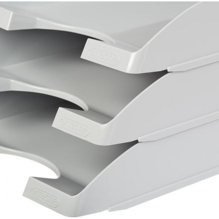 Лоток горизонтальный Attache Line серый 340х255х63мм Лоток горизонтальный Attache Line серый 340х255х63мм