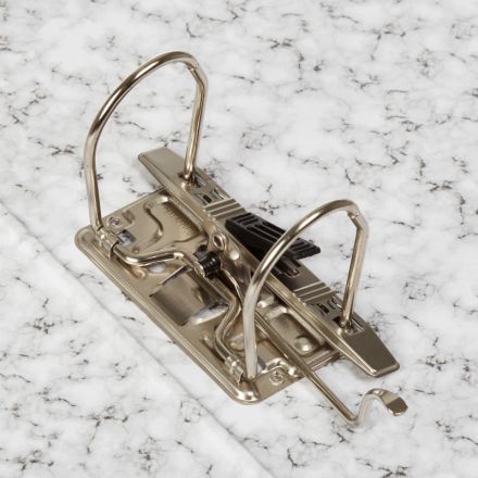 Папка-регистратор 75 мм мрамор черная Папка-регистратор 75 мм мрамор черная