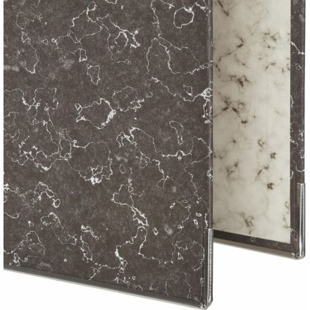 Папка-регистратор 75 мм мрамор черная Папка-регистратор 75 мм мрамор черная