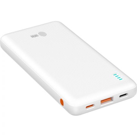 Внешний аккумулятор Cactus CS-PBFSBA-10000 10000mAh 4.5A USB-A/2xUSB-C бел