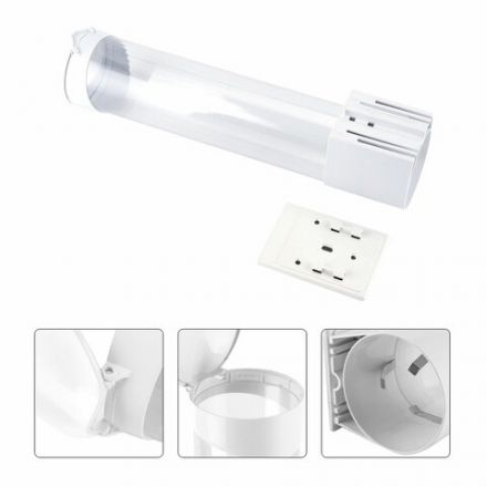 Стаканодержатель AEL, 50 стаканов, на магните, белый, 70226 Стаканодержатель AEL, 50 стаканов, на магните, белый, 70226