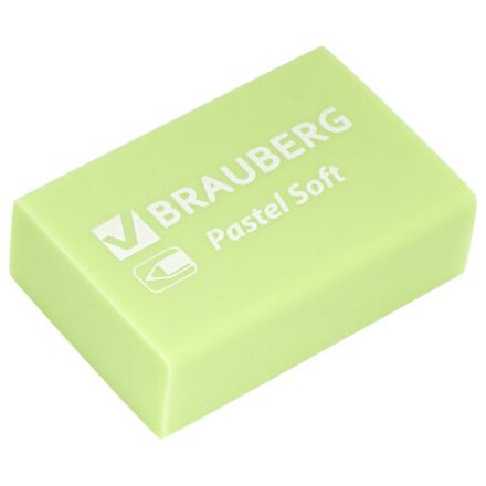 Ластики BRAUBERG "Pastel Soft" НАБОР 12 шт., размер ластика 31х20х10 мм, экологичный ПВХ, 229598 Ластики BRAUBERG "Pastel Soft" НАБОР 12 шт., размер ластика 31х20х10 мм, экологичный ПВХ, 229598